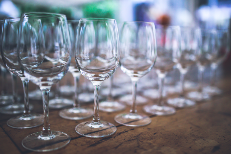 wine-glasses-empty-white-glass